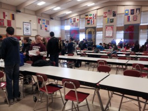 One of the testing locations.